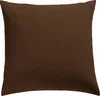 REDBEST Kissenbezug San Francisco" dunkelbraun 80x80 cm" Produktbild-Vorschau 1