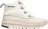 A side view of a white and beige Columbia boot. Podgląd zdjęcia produktu