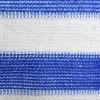 vidaXL Balkon-Sichtschutz Blau und Weiß 90x400 cm HDPE Produktbild-Vorschau 2