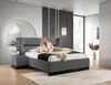 Polsterbett Doppelbett Set.2 HAMILTON 120x200cm Stoff Magic Produktbild-Vorschau 1