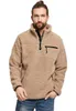 Brandit - Sweter Teddyfleece Troyer camel beige - L Podgląd zdjęcia produktu 7