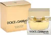 A box and bottle of Dolce & Gabbana 'The One' perfume are shown against a white background. Podgląd zdjęcia produktu