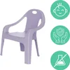 Silla para bebé de plástico Lucky, duradera, color lila Vista previa de la imagen del producto 3