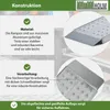 TRUTZHOLM 2 x Auffahrrampen 200 x 28 cm 540 kg Alu gelocht Produktbild-Vorschau 4