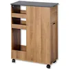 KESPER Servierwagen Nischenregal braun Holzdekor – Produktbild-Vorschau 2