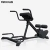A black MAXXUS back trainer is shown against a white background. Produktbild-Vorschau