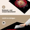 KitchenYeah© Herdabdeckplatte Blumen - Rot - Frühling , Produktbild-Vorschau 2