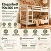 Homestyle4u Etagenbett 90x200 Kinder Hochbett mit Produktbild-Vorschau 2