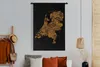 MuchoWow® Wandteppich Wandbehang Karte der Niederlande - Produktbild-Vorschau 4
