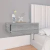 vidaXL Wiszące szafki nocne 2 szt. Szara Sonoma 40x30x15 cm Podgląd zdjęcia produktu 11
