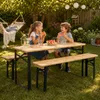 HAGO24 Kindersitzgruppe Picknickbank Gartenbank Produktbild-Vorschau 3