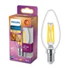 Philips Filament-Kerzenlampe, B35 E14, transparent, 40 W, Produktbild-Vorschau 8