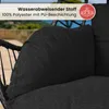 Swoods XXL Hängesessel mit Gestell - Hängesessel Für Indoor Produktbild-Vorschau 5