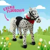 Jolly Stehpferd 75 cm, Plüsch-Fell, handgearbeitet, mit Produktbild-Vorschau 3