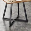 Table à manger carrée moderne pour 4 personnes – 80 x 80 cm Voir les images du produit 11