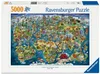 Weltkarte mit Sehenswürdigkeiten Ravensburger 12001738 Produktbild-Vorschau 1