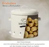 Theo&Cleo Sada plechoviek na zemiaky Retro dizajn béžová Náhľad obrázku produktu 3