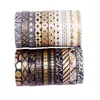 20 Rollen Slim Goldfolie Washi Tape Set Dekorative Washi Produktbild-Vorschau 9