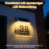Solar Hausnummer mit LED, beleuchtete Hausnummer aus Produktbild-Vorschau 5