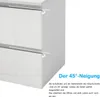 60 cm Badmöbel-Set Unterschrank mit dick Keramik waschtisch Produktbild-Vorschau 5