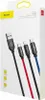 Cavo USB Baseus 3W1 Usb-C / Lightning / Micro 3A 1,2M Anteprima dell’immagine prodotto 16
