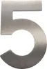 Hausnummer 5 - Höhe 120 mm, mit 2 Gewindenocken M5, Produktbild-Vorschau 2