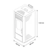 Piec na pelety Anita 11,6 kW Sannover, biały Podgląd zdjęcia produktu 3