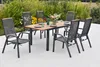 Merxx Gartenmöbel Set Tilos 7tlg., 6 verstellbare Sessel, Produktbild-Vorschau 2