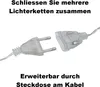 12 LED Sterne Blau 2,5 Meter LED Sternenvorhang Produktbild-Vorschau 2
