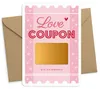 Rubbelkarte zum selber beschriften Love Coupon Produktbild-Vorschau 2