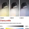 LED stolní lampa ABBIE nabíjecí, černá Náhled obrázku produktu
