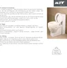 MSV WC Rialzo per WC Rialzo per WC Sedile per WC WC con Anteprima dell’immagine prodotto 6