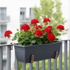 Relaxdays Blumenkastenhalter, 4er Set, verstellbar, ohne Produktbild-Vorschau 2