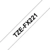 Brother TZE-FX221 Etiketten erstellendes Band Schwarz auf Produktbild-Vorschau 1