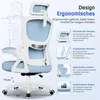 Hiazurm Bürostuhl, Schreibtischstuhl, bürostuhl ergonomisch Produktbild-Vorschau 3