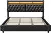CDGlobal čalúnená posteľ 180x200cm s funkciou nabíjania Náhľad obrázku produktu 10