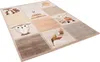 Kinder Teppich Maui Kids Waldtiere Beige Braun, Produktbild-Vorschau 2