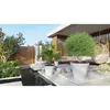 Pot Capri Blanc 60cm Design Moderne, Grande Taille, Voir les images du produit 9
