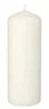 Stumpenkerze Ø 60 mm · 165 mm weiss Produktbild-Vorschau 2
