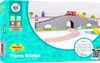 BigJigs Holz Eisenbahnbrücke Bauernhof - Spielzeug Zubehör Produktbild-Vorschau 7