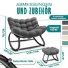 KESSER® Sedia a dondolo per interni ed esterni con Anteprima dell’immagine prodotto 7