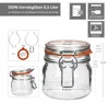 6er Set Odin Einmachglas 0,5L Bügelverschluss Vorratsglas Produktbild-Vorschau 6