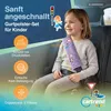 cartrend KIDS Gurtpolster-Set lila Produktbild-Vorschau 3