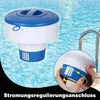 Schwimmender Pool Chlordosierer 7 Zoll, verstellbar, für Produktbild-Vorschau 6