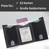 Mini Geldbörse Smart Wallet mit RFID Schutz, für 13 Karten Produktbild-Vorschau 6