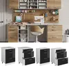 Unterschrank Vicco R-Line Schwarz Hochglanz 60 cm mit Produktbild-Vorschau 2