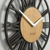 Nástenné hodiny Loft Piccolo 30cm Oak Náhľad obrázku produktu 6