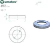 Krycia rozeta ∅ 75 mm / ∅ 42,4 mm krycia rúrka z Náhľad obrázku produktu 3