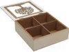 Teebox Versa, houten MDF, 20 x 7 x 20 cm, afbeelding: Productafbeelding-voorbeeld 2