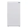 A white built-in refrigerator with a freezer compartment is shown against a white background. Produktbild-Vorschau